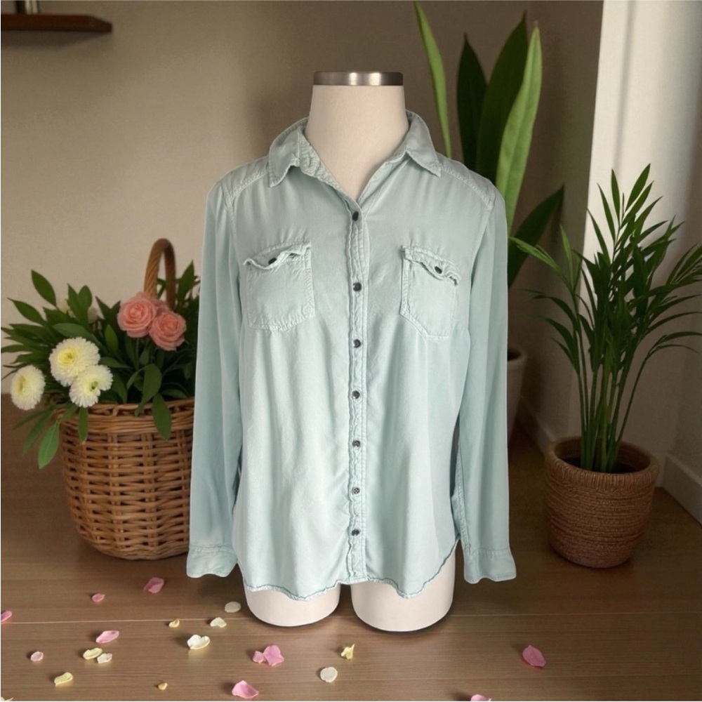 Torrid Soft Mint Green Shirt